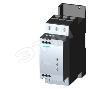SIRIUS УСТРОЙСТВО ПЛАВНОГО ПУСКА, ТИПОРАЗМЕР  S2, 45 A, 30 KW/500 V, AC 460.575 V, UC 110.230 V, ВИНТОВЫЕ ЗАЖИМЫ - SIEMENS