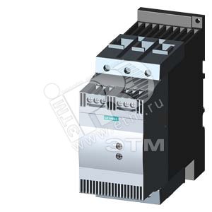 3RW3046-1BB14 УСТРОЙСТВО ПЛАНОВОГО ПУСКА SIRIUS, ТИПОРАЗМЕР S3, - SIEMENS