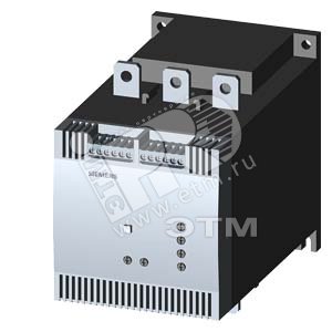 Устройство плавного пуска SIRIUS типоразмер S12 230А 132 KW/400V 40град. 200-460V AC 230V AC винтовые зажимы - SIEMENS