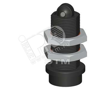 ACTUATOR HEAD ДЛЯ ПОЗИЦИОННЫЙ ВЫКЛЮЧАТЕЛЬ 3SE51/52 ROLLER PLUNGER C PLASTIC ROLLER 10MM  C CENTRAL FIXING (3SE5000-0AD10) - SIEMENS