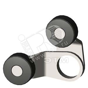 3SE5000-0AT01 FORK LEVER ДЛЯ ПОЗИЦИОННЫЙ ВЫКЛЮЧАТЕЛЬ 3SE51 2XLEVER MADE OF METAL WITH ONE PLASTIC RO - SIEMENS
