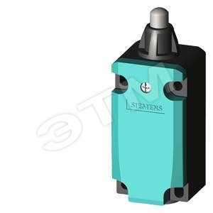 ПОЗИЦИОННЫЙ ВЫКЛЮЧАТЕЛЬ SIRIUS, ATEX МЕТАЛЛИЧЕСКИЙ КОРПУС 40MM ДО EN50041 DEVICE CONNECTION 1X (M20X1.5) 1НО/ 1НЗ БЫСТРОДЕЙСТВУЮЩИЕ КОНТАКТЫ (SNAP-ACTION) ROUNDED PLUNGER C OVERTRAVEL STAINLESS STEEL PLUNGER - SIEMENS