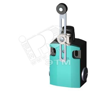 ПОЗИЦИОННЫЙ ВЫКЛЮЧАТЕЛЬ SIRIUS МЕТАЛЛИЧЕСКИЙ КОРПУС 56MM WIDE DEVICE CONNECTION 3X (M20X1.5) 1НО/ 2НЗ БЫСТРОДЕЙСТВУЮЩИЕ КОНТАКТЫ (SNAP-ACTION) ROTARY ACTUATOR RIGHT/LEFT ADJUSTABLE, C LENGTH ADJUSTABLE METAL LEVER 100MM LONG И PLASTIC ROLLER 19M - SIEMENS