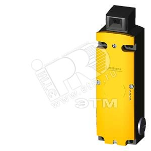 SAFETY ПОЗИЦИОННЫЙ ВЫКЛЮЧАТЕЛЬES WITH SOLENOID INTERLOCKING LOCK. FORCE 2600N.5 APPR. DIR. METAL HOUSING,3X(M20X1.5) MAGNETIC FIELD LOCKED, MAGNET VOLTAGE 115V AC, MONITOR. OF ACTUATOR 2NC/1NO, MONITOR. OF MAGNET 2NC/1NO LEDS YELLOW/GREEN - SIEMENS