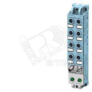 Модуль дискретного ввода SIMATIC ET 200AL DI 8X 24В подключение 8XM8 IP67 - SIEMENS