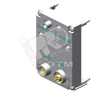 SIMATIC DP, СОЕДИНИТЕЛЬНЫЙ МОДУЛЬ ДЛЯ ET200PRO PLC IM154-8 PN/DP, 4 X M12 И 2 X 7/8, ДЛЯ PROFINET И PROFIBUS DP (6ES7194-4AN00-0AA0) - SIEMENS