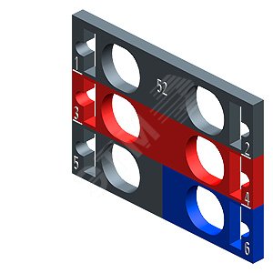Бирка для цветового кодирования SIMATIC ET 200SP цветовой код CC52 для периферийных модулей - SIEMENS
