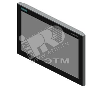 Монитор промышленный SIMATIC IFP1900 PRO плоскоэкранный 19‘ широкоформатный экран/мультитач 1366х768 точек 24В интерфейс DISPLAYPORT/DVI IP65 - SIEMENS