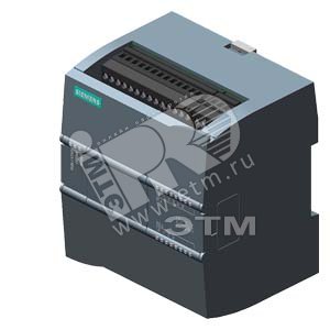 Центральный процессор ЦПУ компактного исполнения CPU 1211C DC/DC/RLY встроенные входы/выходы 6 DI 24В 4 DO реле - SIEMENS