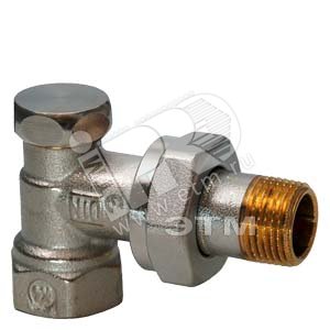 AEN20 Угловой регуляторный клапандвойной регулировки, PN10, DN15, kvs 0..3.0