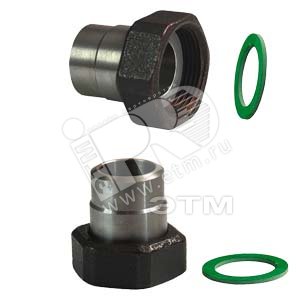 Фитинги: комплект из 2-х шт., DN 15,  G 1?, d=33,7 mm - SIEMENS