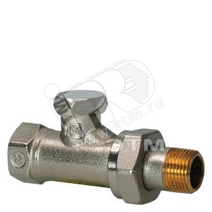Прямой регуляторный клапандвойной регулировки, PN10, DN15, kvs 0..3.0 - SIEMENS