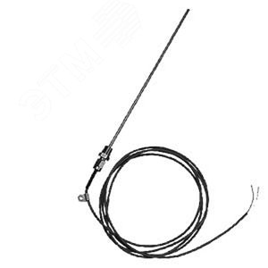 Датчик температуры комнатный, погружной,  LG-Ni 1000, -5…+105 ?С, резьбовой ниппель R1/4, кабель из