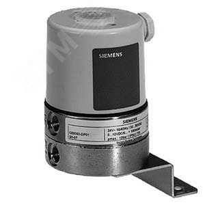Датчик перепада давления жидкости или газа, 0…10 В, IP65 (QBE63-DP02) - SIEMENS