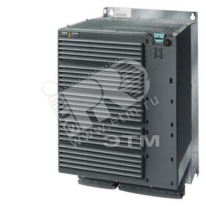 Модуль силовой PM250 SINAMICS G120 без фильтра с возможностью рекуперации трехфазный 380-480В (AC) +10/-10% 47-63Гц выходная мощность высокой перегрузки -75КВт для 200% 3S, 150% 57S,100% 240S. Выходная мощность низкой перегрузки -90КВт для 150% - SIEMENS