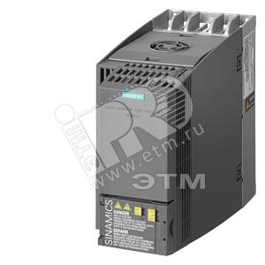 6SL3210-1KE21-3UP1 Преобразователь частоты SINAMICS G120C RATED POWER 5.5кВт 3AC380-480V