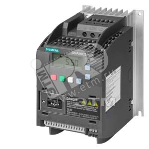6SL3210-5BB11-2UV0 Преобразователь частоты SINAMICS V20 1AC200-240В -100 47-63Гц 0.12кВт - SIEMENS