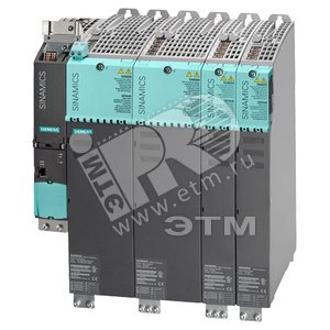 SINAMICS S120 DOUBLE MOTOR MODULE INPUT: DC 600V  OUTPUT: 3AC 400V, 5A/5A FRAME SIZE: BOOKSIZE      INTERNAL AIR COOLING OPTIMIZED PULSE SAMPLE AND   SUPPORT OF THE EXTENDED SAFETY INTEGRATED         FUNCTIONS INCL. DRIVE-CLIQ CABLE - SIEMENS