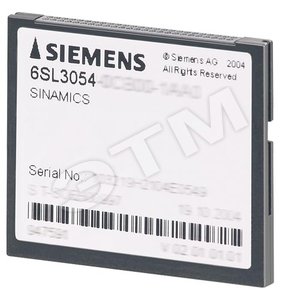 SINAMICS S120 ФЛЭШ-КАРТА COMPACTFLASH С ОПЦИЕЙ ВСТРОЕННОГО ПО ВАРИАНТ РАСШИРИТЕЛЬНОГО МОДУЛЯ 1, ВКЛ. ЛИЦЕНЗИРОВАНИЕ (ЛИЦЕНЗИОННЫЙ СЕРТИФИКАТ) ВЕРСИЯ 4,03 - SIEMENS