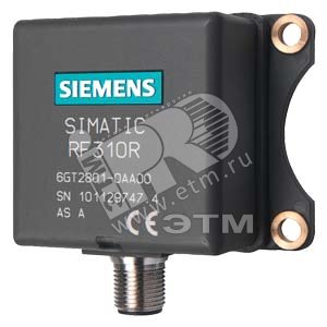 SIMATIC RF300 READER RF310R (RF300+ISO15693) WITH RS422-INTERFACE (3964R) IP 65, -25 UP TO +70 DGR/C, 55 X 75 X 30 MM, WITH INTEGRATED ANTENNA - SIEMENS
