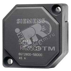 SIMATIC RF300 ТРАНСПОНДЕР RF350T 32 KB FRAM, ОТ -25 ДО +85 ГРАД. ЦЕЛЬСИЯ, IP 68 50 X 50 X 20 MM ВКЛ. МОНТАЖНУЮ РАМКУ (6GT2800-5BD00) - SIEMENS