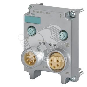 RFID PROFINET СОЕДИНИТЕЛЬНЫЙ БЛОК M12, 7/8 ДЛЯ RF180C (6GT2002-1JD00) - SIEMENS