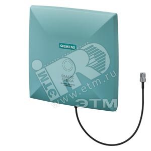 SIMATIC RF600 ANTENNA RF640A CIRCULAR, BROAD BAND FREQUENCY RANGE 865 TO 928 MHZ DIMENSIONS 180X180X45 MM (LXWXH) IP 65, -25 TO +55 DEGREES/C - SIEMENS