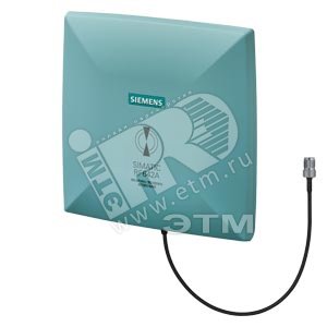 SIMATIC RF600 ANTENNA RF642A LINEAR (BROAD BAND) FREQUENCY RANGE 865 TO 928 MHZ DIMENSIONS 180X180X45 MM (LXWXH) IP 65, -25 TO +55 DEGREES/C - SIEMENS