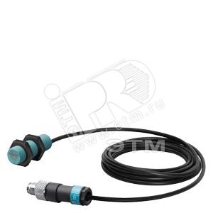MOBY E ANT 12, АНТЕННЫЙ КАБЕЛЬ, ДЛИНА 3M, IP 65, ОТ -25 ДО +70 ГРАД/C, M12X40 MM, МАКС. РАССТОЯНИЕ: 5 MM (С MDS E623), ДЛЯ СОЕДИНЕНИЯ С SLG 75 (6GT2398-1CC00) - SIEMENS