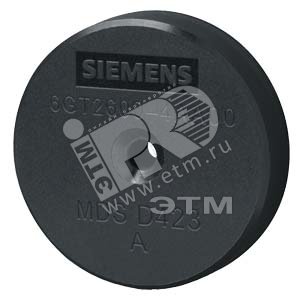 RF200 / RF300 ISO MOBILE DATA STORAGE MDS D423 TRANSPONDER IN AND ON METAL ACCORDING ISO 15693 2000 BYTE FRAM USER STORAGE 30X8MM DXH IP 68, IPX9K MINIMAL ORDER QUANTITY 10 PCS - SIEMENS