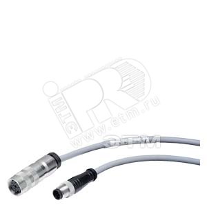 ASM ADAPTER CABLE (M16 TO M12) FOR MV420 FOR CONNECTING TO RFID COMMUNICATION MODULES (ASM) - SIEMENS