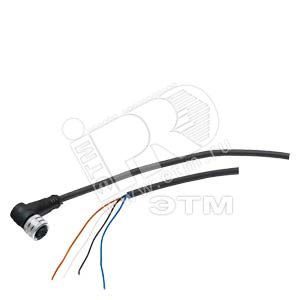 CABLE F. SIMATIC VS100 LIGHTS 4 POLE, 10M PUR-CABLE, LAMP SIDE WITH M12 ANGULAR CABLE PLUG ONE END FREE 10M PUR-CABLE 4 POLE 4 X 0.34SQMM, SUITABLE LIGHTS: 6GF9004-7AA01 ...-7BA01 -8BA0 ...-8CA01...-8DA01 - SIEMENS