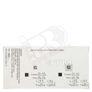 CALIBRATION PLATE FOR MV440 VERIFIER CAN BE USED W.: 6GF3440-0CD11, ...-0GE11, W X H X D (MM): 45 X 70 X 75 - SIEMENS