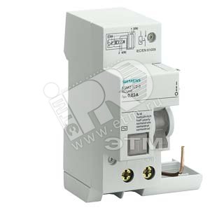 5SM23220 УЗО тип=АС Iном.=0,3-40А 2пол.Iодн30мА - SIEMENS