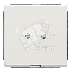 5TG1335 DELTA STYLE  ТИТАНОВО-БЕЛЫЙ ЗАЩИТНАЯ КРЫШКА РОЗЕТКИ 68X68MM - SIEMENS