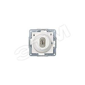 5TA7662 DELTA I-SYSTEM ТИТАНОВО-БЕЛЫЙ ВЫКЛЮЧАТЕЛЬ ЖАЛЮЗИС КЛЮЧЕМ 1-ПОЛЮС. 55Х55ММ МОНТИРУЕМЫЙ ПОД ШТ - SIEMENS