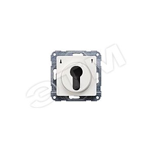 DELTA I-SYSTEM ТИТАНОВО-БЕЛЫЙ ВЫКЛЮЧАТЕЛЬ ЖАЛЮЗИС КЛЮЧЕМ 1-ПОЛЮС. ДЛЯ СИСТЕМ   MASTER KEY   55Х55ММ МОНТИРУЕМЫЙ ПОД ШТУКАТУРКУ  БЕЗ ФИКСАЦИИ КРАЙНИХ ПОЗИЦИЙ В ОБОИХ НАПРАВЛЕНИЯХ И СИМВ.   ВВЕРХ/ВНИЗ