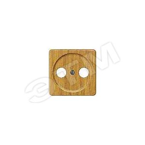 DELTA NATURE КРАСНЫЙ КЛЕН КРЫШКА РОЗЕТКИ ДЛЯ RF/TV/SAT 62X62MM - SIEMENS