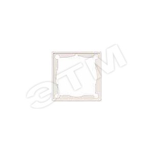 5TG2587 DELTA I-SYSTEM ЭЛЕКТРИЧЕСКИЙ БЕЛЫЙ ПРОМЕЖУТОЧНАЯ РАМКА 55Х55ММ ДЛЯ УСТАНОВКИ УСТРОЙСТВ 51Х51 - SIEMENS