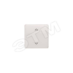 5TG7960 DELTA PROFIL ТИТАНОВО-БЕЛЫЙ  ВЫКЛЮЧАТЕЛЬ 1 КЛАВИША С   ВВЕРХ/ВНИЗ   СИМВОЛАМИ - SIEMENS