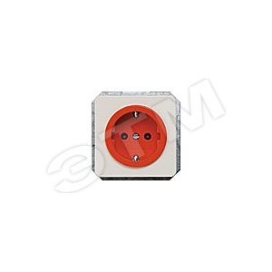 DELTA PROFIL АНТРАЦИТОВЫЙ РОЗЕТКА SCHUKO ОРАНЖЕВОЕ ГНЕЗДО 10A DC/16А AC 250В С БЕЗРЕЗЬБОВЫМИ КОНТАКТНЫМИ ЗАЖИМАМИ - SIEMENS