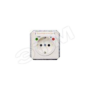 5UB1486 DELTA PROFIL ТИТАНОВО-БЕЛЫЙ РОЗЕТКА SCHUKO 10A DC/16A AC 250В  С ЗАЩИТОЙ ОТ ПЕРЕНАПРЯЖЕНИЙ, - SIEMENS