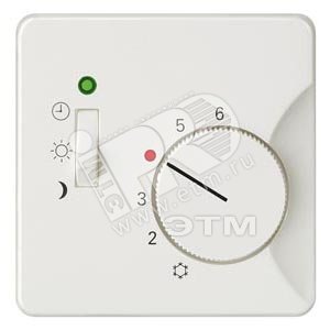 5TC9258 Накладка терморегулятора, DELTA style, для терморегуляторов SYS, с переключателем на 3 режим - SIEMENS