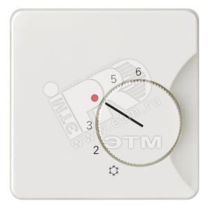5TC9256 Накладка терморегулятора, DELTA style, для терморегуляторов SYS, титановобелый - SIEMENS