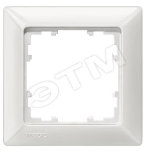 5TG2582-0 DELTA LINE ЭЛЕКТРИЧЕСКИЙ БЕЛЫЙ РАМКА 2-МЕСТНАЯ 151X80MM - SIEMENS