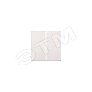 DELTA I-SYSTEM Выключатель двухклавишный с нулевым проводником алюминиевый металлик