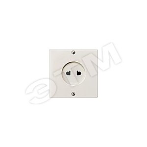 5UA6701 DELTA ТИТАНОВО-БЕЛЫЙ РОЗЕТКА ДЛЯ ЭЛЕКТРО БРИТВЫ 20ВА 220В МОНТИРУЕМАЯ ПОД ШТУКАТУРКУ 80Х80ММ