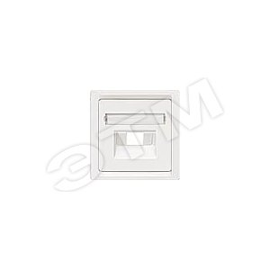 5TG1395-1 DELTA STYLE НАКЛАДКА UTU РОЗЕТКИ СПОЛЕМ ДЛЯ НАДПИСИ ПЛАТИНОВЫЙ МЕТАЛЛИК - SIEMENS
