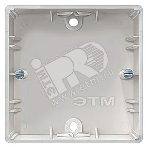 5TG2166 DELTA FLACHE ТИТАНОВО-БЕЛЫЙ ПОДРОЗЕТНИК МОНТИРУЕМЫЙ ПОД ШТУКАТУРКУ 1-МЕСТНЫЙ 75ММ - SIEMENS