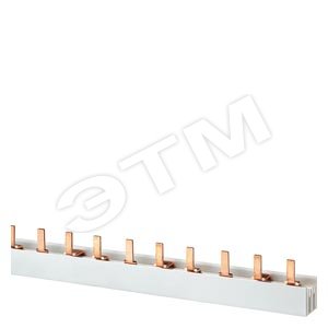 СБОРН. ШИНА 3-ФАЗН. 16 КВ.MM D01 16A, ДО 120A, L= ДО 1000 MM ШТЫРЕВОЕ ИСПОЛНЕНИЕ ИЗ МЕДИ С ПРОМЕЖУТКОМ 54 MM - SIEMENS